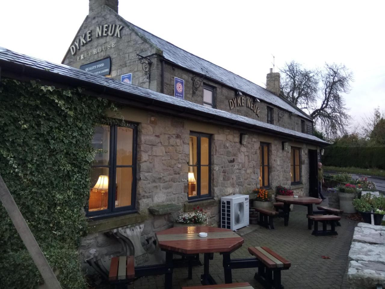 The Dyke Neuk Inn Meldon  Exterior foto